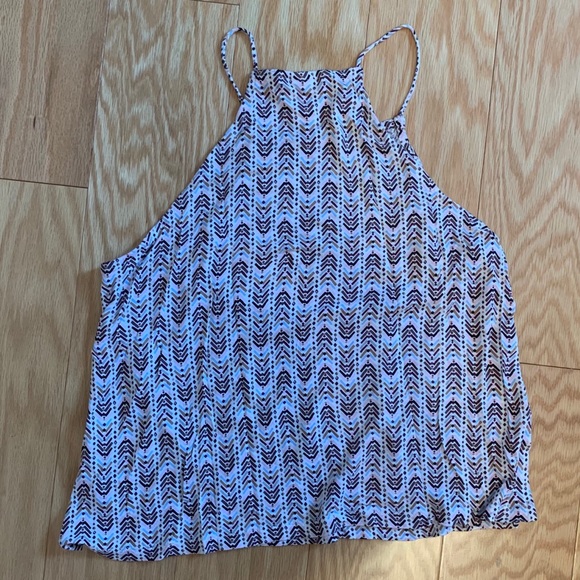 H&M colorful pattern halter top small - Picture 5 of 5